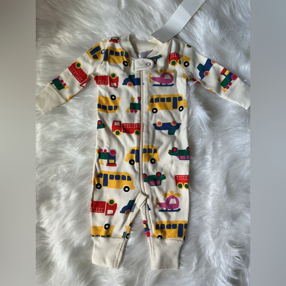 Hanna Andersson Vehicles Romper